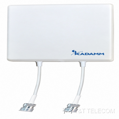 KADAMM I-ATP8-1710/3800M — внутренняя панельная антенна 4G/5G MIMO 1710–3800 МГц, 8 дБи