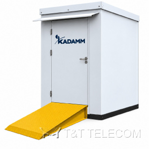 Уличное хранилище опасных веществ KADAMM ШЛВ-УХ-12 — 12 бочек × 200 л