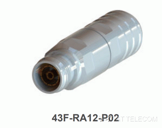 Разъем 43F-RA12-P02 || 4.3-10 female 1/2" для излучающего кабеля RADIAFLEX