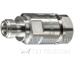Разъем NF-LCF12-C02 N female - розетка прямая для коаксиального кабеля 1/2" | Серия OMNI FIT™ Standard, 6 ГГц