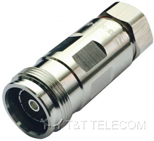 43F-SCF12-C03 Разъем 4.3‑10 Female для супергибкого фидерного кабеля 1/2" | Серия OMNI FIT Standard, 6 ГГц
