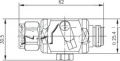 Грозоразрядник J01028A0034 Telegartner 2500 МГц 90 V IP67, разъемы N female-N male