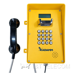 Промышленный IP-телефон KADAMM ТЛ3845 (TALK-3845) с дисплеем и 4 клавишами, IP65