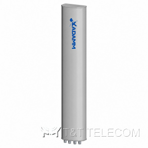 KADAMM APXX-0822-1765 — секторная антенна базовой станции 820–2170 МГц, 16,9 дБи, 4 порта
