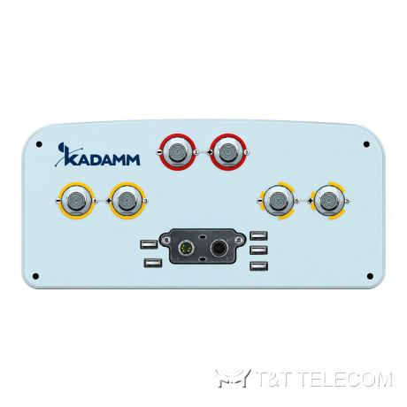 KADAMM K803702719 — секторная панельная антенна 698–2690 МГц, 3 системы излучателей, 18,5 дБи, 6 портов, встроенный RET