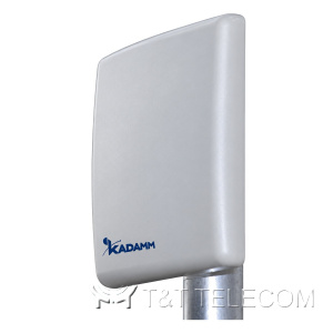 KADAMM APW24BFLB — направленная антенна Wi-Fi 2400–2500 МГц, 15 дБи, 1 порт