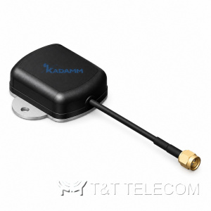 KADAMM GPS-L1-28M — активные антенны GPS L1 на магните или клее, МШУ 26–28 дБ, кабель RG174