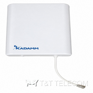 KADAMM I-ATP7-698/2700S — внутренняя панельная антенна 4G/5G 698–2700 МГц, 6,5 дБи