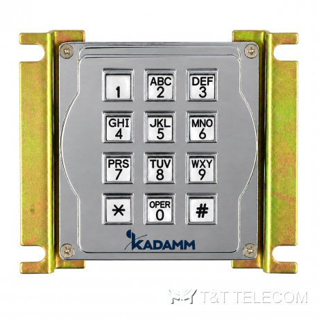 Антивандальный кнопочный номеронабиратель KADAMM TKB5171