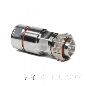 Разъем BN 431117 Spinner || 4.3-10 male для коаксиального кабеля 1/2" серия MultiFit ™ | Крепление гаечное (screw)