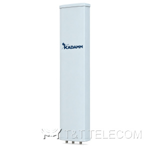 KADAMM K802172720 — двухдиапазонная секторная антенна 2×1710–2690 МГц, 20,4 дБи, 4 порта, RET