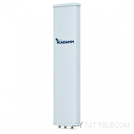 KADAMM K802172720 — двухдиапазонная секторная антенна 2×1710–2690 МГц, 20,4 дБи, 4 порта, RET