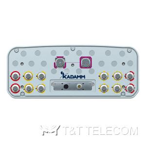 KADAMM K861176R35 — комбинированная антенна TDD 3300–3800 + FDD 2×698–960 / 4×1710–2690 МГц, 65°, 17,1 дБи, 20 портов + калибровочный, RET