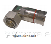 43MR-LCF12-C03 Разъем 4.3‑10 Male угловой для фидерного кабеля 1/2" | Серия OMNI FIT Standard, 6 ГГц