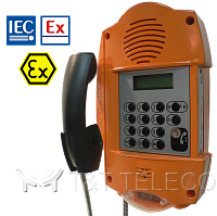 TLS 229 A1C9G Le Las телефон взрывозащищенный всепогодный антивандальный | Клавиатура, трубка, громкая связь