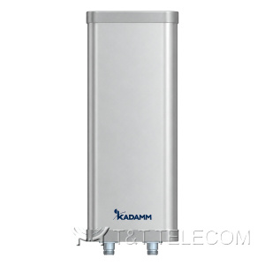 KADAMM APW4960120VH14 — внешняя секторная антенна Wi-Fi 4900–5950 МГц, 14,8 дБи, 2 порта