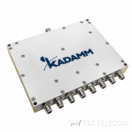 Делитель мощности KADAMM ДМУ-8-600/6000-SMA — 600–6000 МГц, на 8 каналов