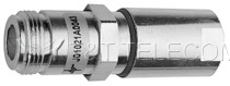 Разъем J01021A0043 Telegartner | N типа female (розетка) прямой на кабель G36 (1/4“)