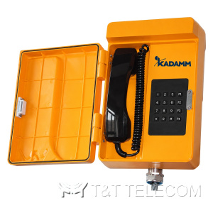 Всепогодный IP-телефон KADAMM TALK-3804-L (ТЛ3804-С) с маяком, PoE, IP65