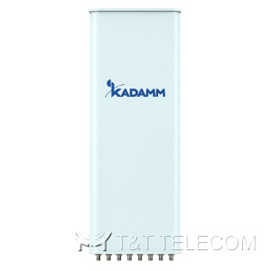 KADAMM K840902719 — гибридная секторная антенна 698–2690 МГц, 5 систем излучателей, 18,5 дБи, 10 портов, RET