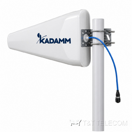 KADAMM ALP-0740V11 — логопериодическая антенна 698–960 / 1710–2700 / 3300–4000 МГц, 11,5 дБи, 1 порт