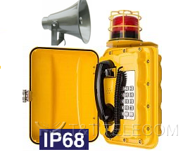 TALK-3802 / TALK-3803 	Промышленный IP телефонный аппарат | Степень защиты IP68