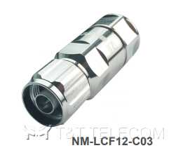 NM-LCF12-C03 Разъем N Male прямой для фидерного кабеля 1/2" | Серия OMNI FIT Standard, 6 ГГц