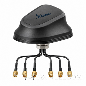 KADAMM 5G4W2-4 — антенна 4G/5G MIMO 4×4 + Wi-Fi MIMO 2×2, 4 дБи, IP67