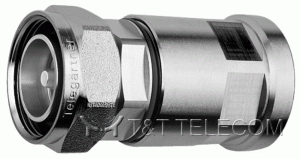 Разъем J01120A0104 Telegartner 7-16 male | Вилка прямая на кабель G24 (7/8"), G52 (7/8" Alu) | SIMFix CA-Pro IP68