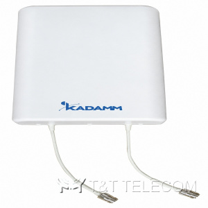 KADAMM I-ATP8-698/2690M — внутренняя панельная антенна 4G/5G MIMO 698–2690 МГц, 7–8 дБи