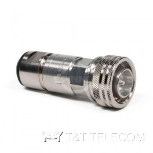 Разъем BN 431111 Spinner || 4.3-10 male для кабеля 1/2". Крепление защёлкой (Push Pull) серии MultiFitit