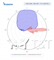 KADAMM K861176R25 — комбинированная антенна TDD 2490–2690 + FDD 2×698–960 / 2×1710–2690 МГц, 65°, 18 дБи, 16 портов + калибровочный, RET