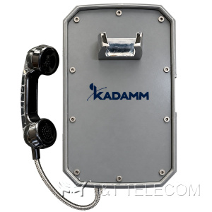 Судовой телефон без номеронабирателя KADAMM ТЛС101-БН (TALK-S-101-AD), ЦБ, IP66