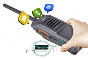 Hytera PD705/PD705G (UL913) Взрывобезопасная цифровая радиостанция (модель PD705G с модулем GPS)