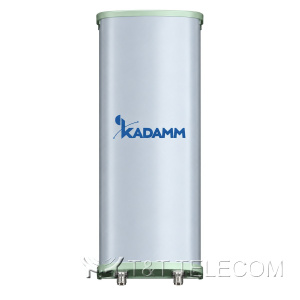 KADAMM K8811136F21 — однодиапазонная секторная антенна 1710–2690 МГц, 15,8 дБи, 2 порта, наклон 3°