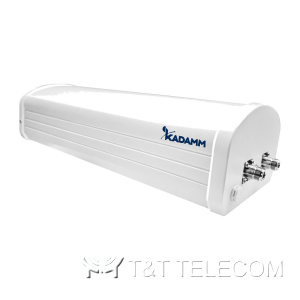 KADAMM O-ATP14-3300/4000M — наружная направленная панельная антенна 3300–4000 МГц, 14 дБи, 2 порта