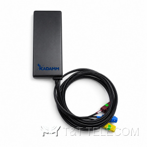 KADAMM GNSS-LTE1W1 — комбинированные антенны ГНСС + 4G + Wi-Fi, МШУ 28 дБ