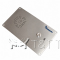 Врезной IP SOS-интерком KADAMM ТЛ6311-IP (TALK-6311-IP), 1 кнопка, AISI 304