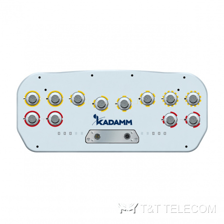 KADAMM K806702715v01 — секторная панельная антенна 698–2690 МГц, 6 систем излучателей, 14,8 дБи, 12 портов, встроенный RET