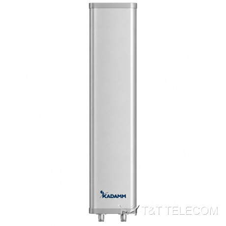 KADAMM APW2490DP14 — внешняя секторная антенна Wi-Fi 2400–2500 МГц, 14 дБи, 2 порта