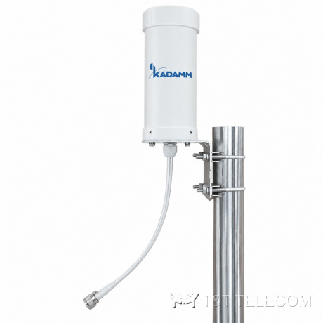 KADAMM I-ATO3-617/6000M — потолочная антенна 4G/5G MIMO 617–6000 МГц, 3–5 дБи