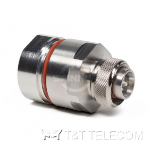 Разъем BN 431123 Spinner || 4.3-10 male для коаксиального кабеля 7/8" серии Multifit | Крепление гаечное (screw)