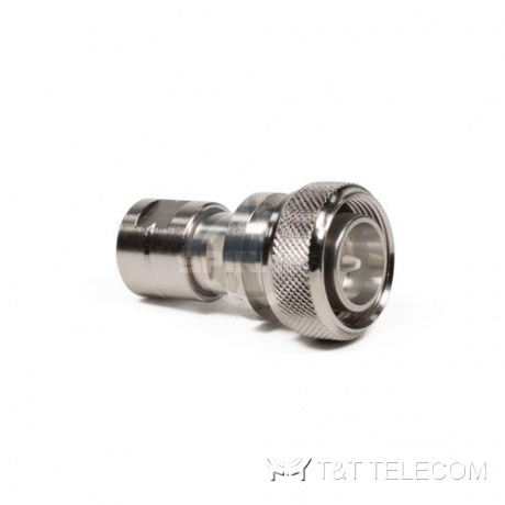 Разъем BN 431103 Spinner || 4.3-10 male для супергибкого кабеля 1/4" серии CAF | Крепление гаечное (hand screw)