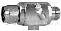 Грозоразрядник J01028A0034 Telegartner 2500 МГц 90 V IP67, разъемы N female-N male