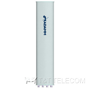 KADAMM K802902018v02 — двухдиапазонная секторная антенна 790–960 / 1710–2170 МГц, 17,6 дБи, 4 порта, RET