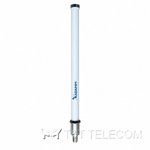 KADAMM AOU-566/5900-2 — сверхширокополосная всенаправленная антенна 566–5900 МГц, 2 дБи