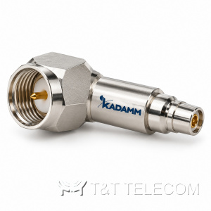 Серия коаксиальных переходников KADAMM ПК-SMA-SSMC — до 17 ГГц, соединители SMA, 4 модели