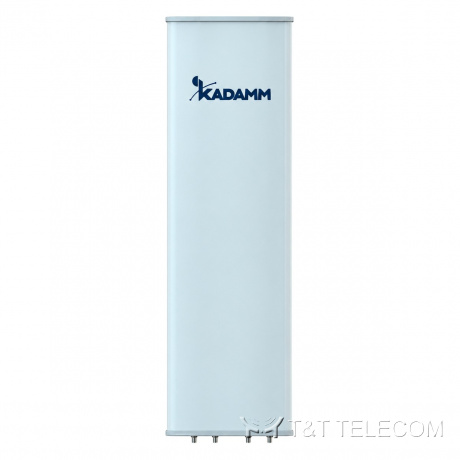 KADAMM K802709018 — двухдиапазонная секторная антенна 2×690–960 МГц, 17,7 дБи, 4 порта, RET