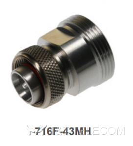 Переходник 716F-43MH RFS || 7-16 Female - 4.3-10 Male Hand Screw