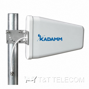 KADAMM I-ATP10-698/2700S-2 — внутренняя панельная антенна 4G/5G 698–2700 МГц, 7–9,5 дБи